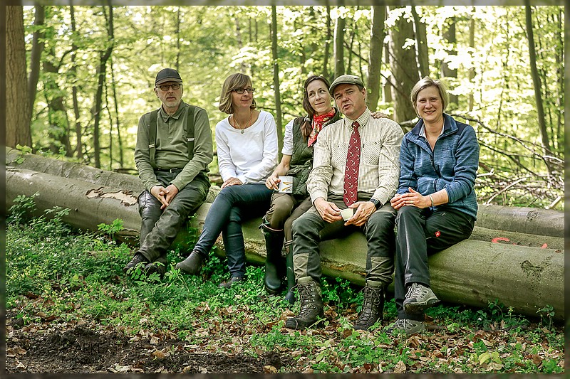 Sonntagshelfer: Jürgen, Denise, Susan, Janina Richter: Mario